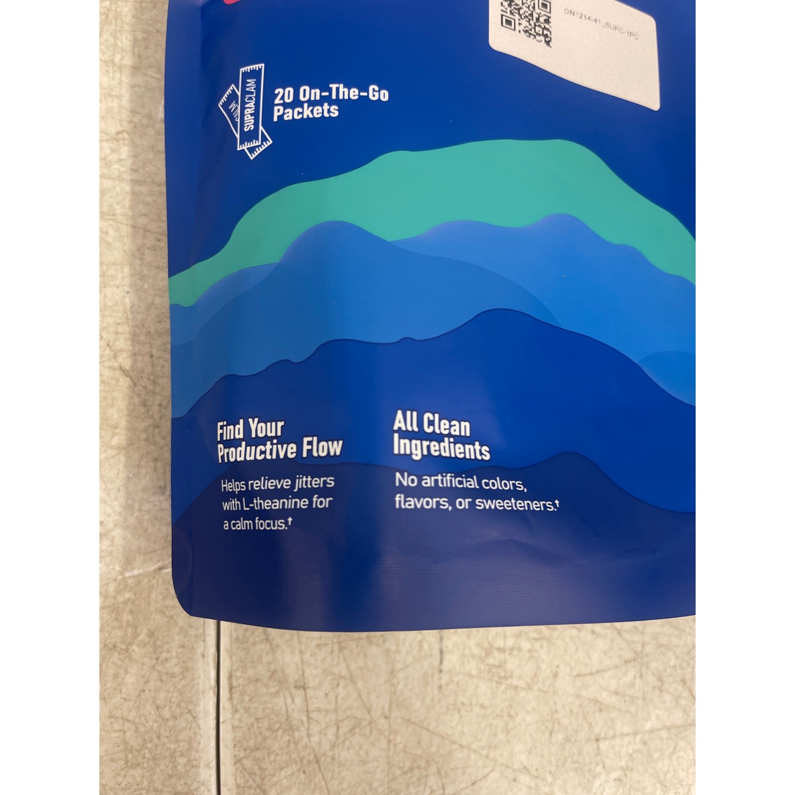 Supracalm Powdered Drink Mix 20 Servings/ Pack No Sugar Raspberry Lemonade 07/26