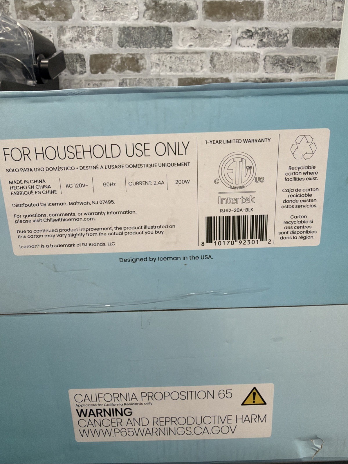 Iceman by Chefman Slush Ease 88 oz. Total / 64 oz. Drink Capacity Slushy Maker