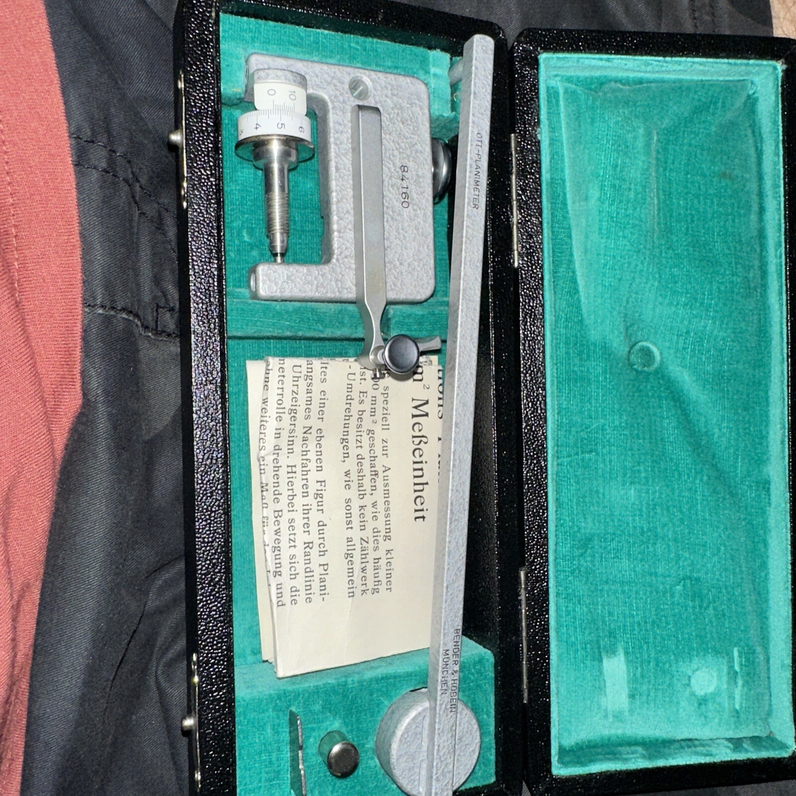 OTT Kompensations Planimeter Dr. Bender & Hobein 4mm² 84160