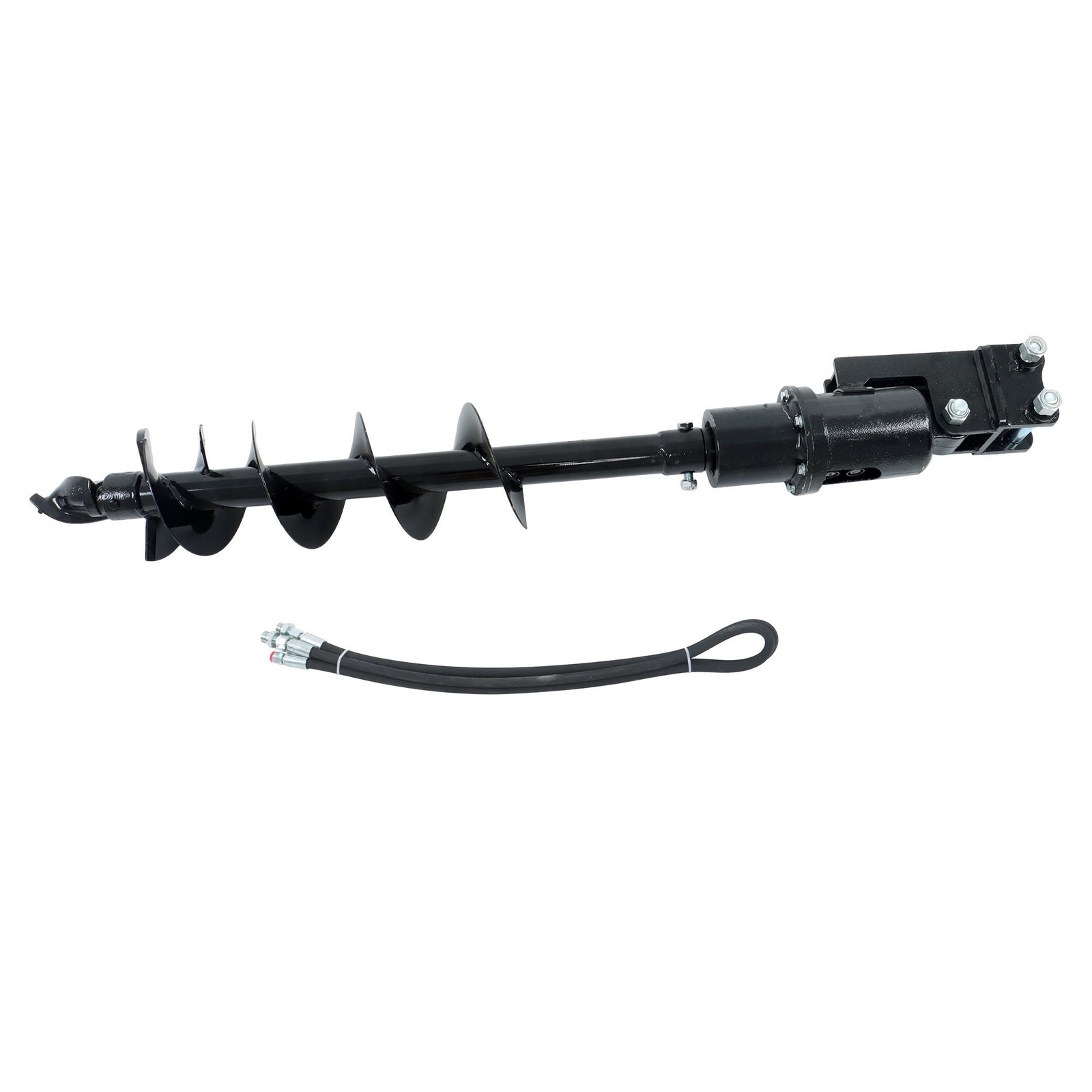 8 Inch 200mm Hydraulic Auger Drill Attachment for Mini Excavator