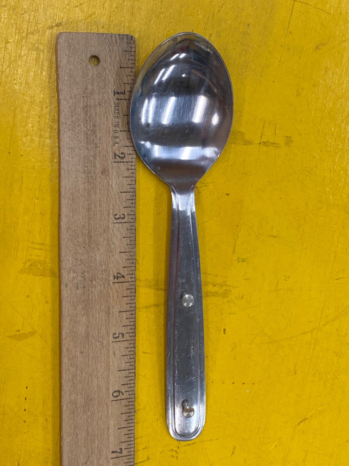 Vintage Mess Kit Camping Silverware Spoon Utensil Stainless Japan military?