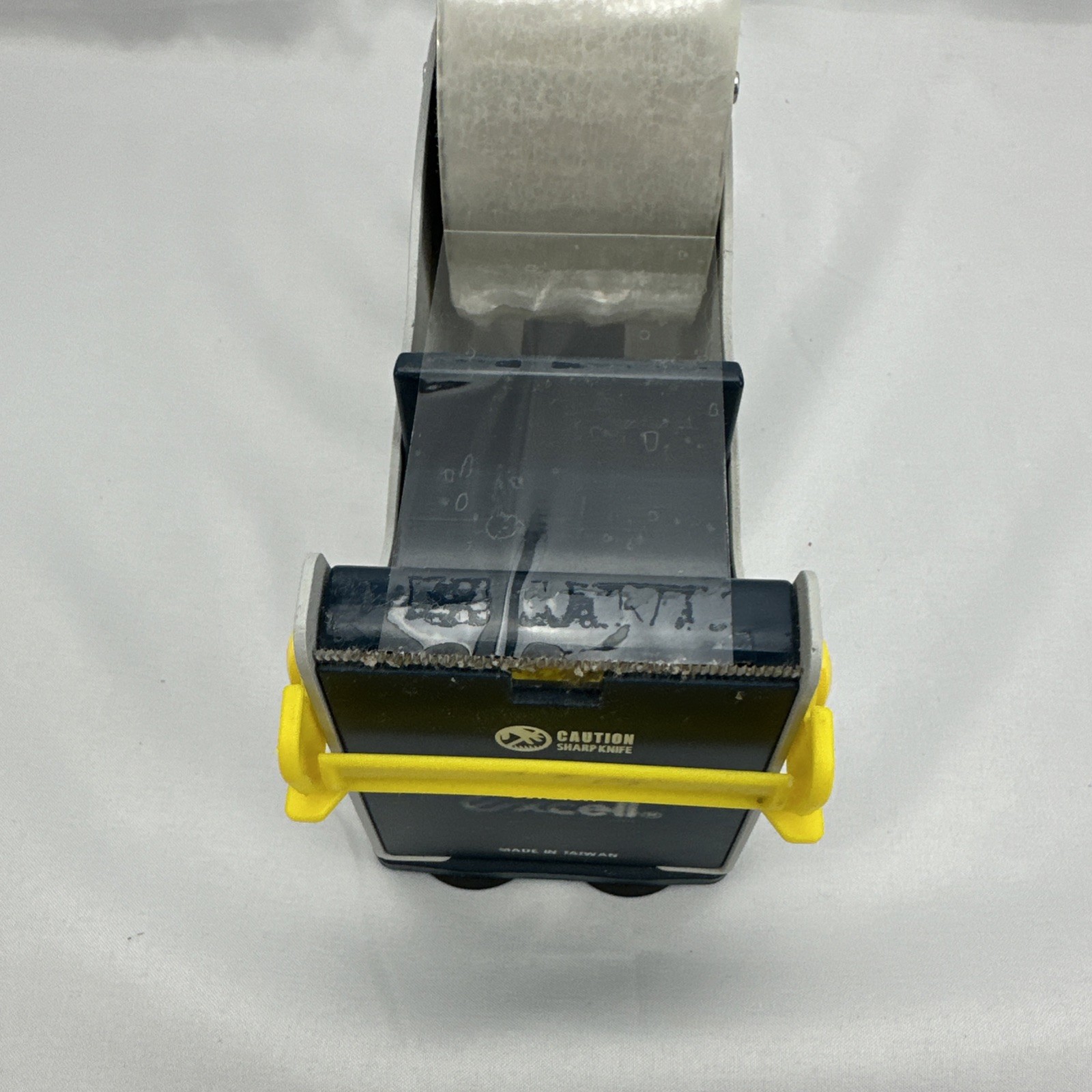 Excell ET-12271 Tape Dispenser 2" Wide 3" Core Steel Desktop Multi-Roll GUC