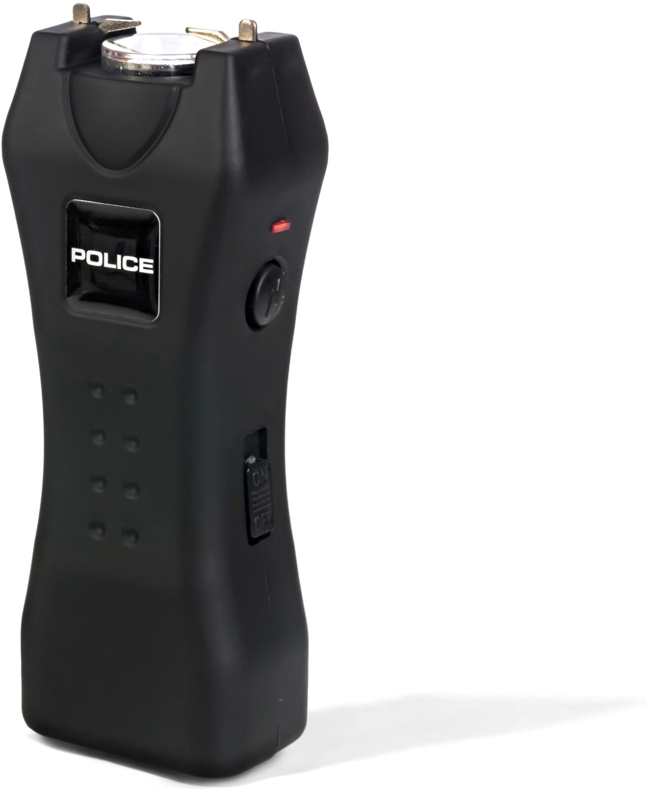 POLICE Stun Gun Burn Pepper Spray Combo Self Defense 618 Black