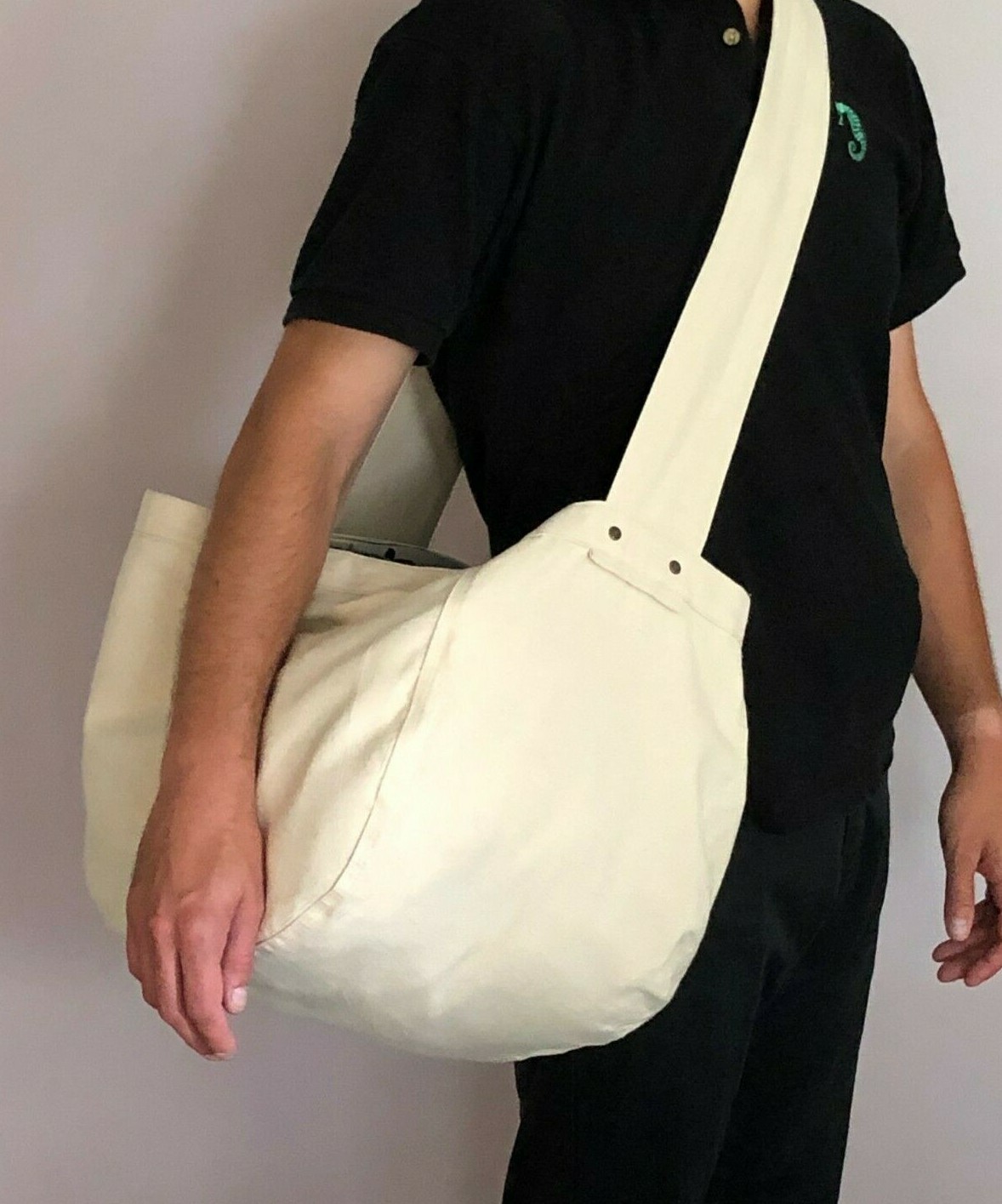 CANVAS NEWSPAPER CARRIER MESSENGER MAIL BAG NEW BIG!