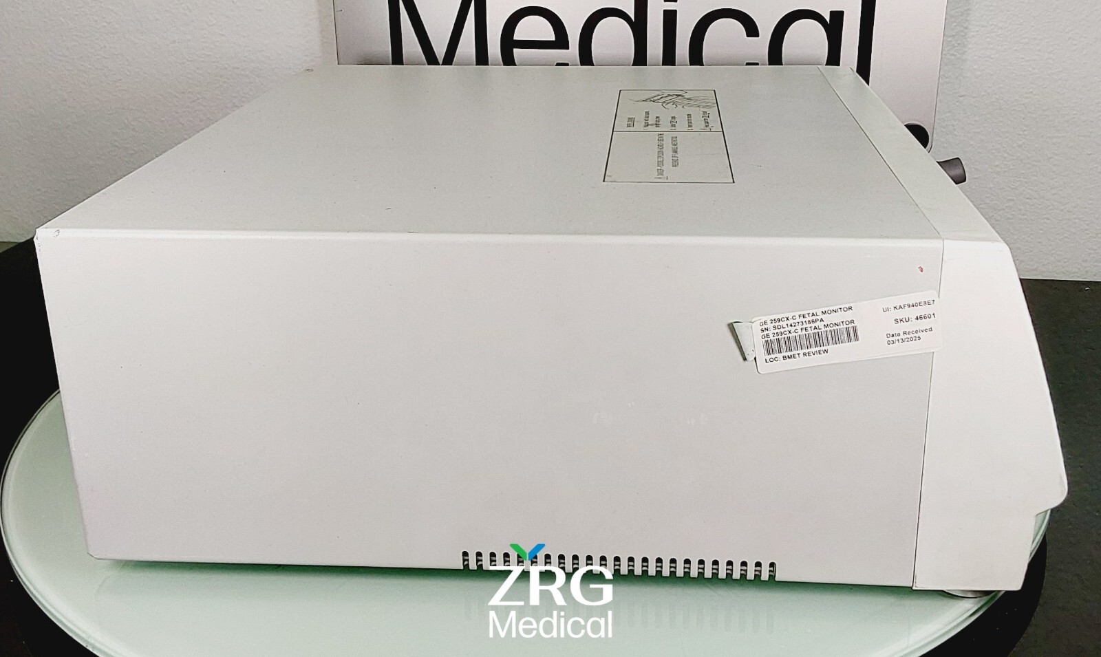 GE Healthcare Corometrics 250 Series Model 259CX-C Fetal Monitor