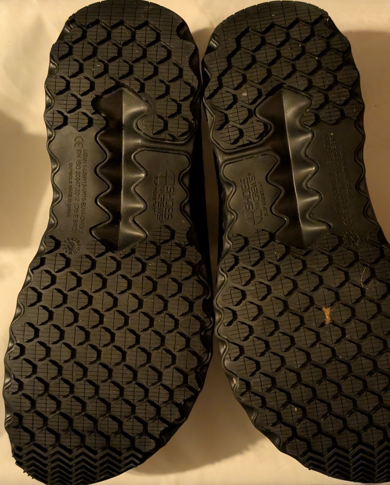 Shoes for Crews Black Slip Resistant Küchen Clog Lightweight Men's Size 11