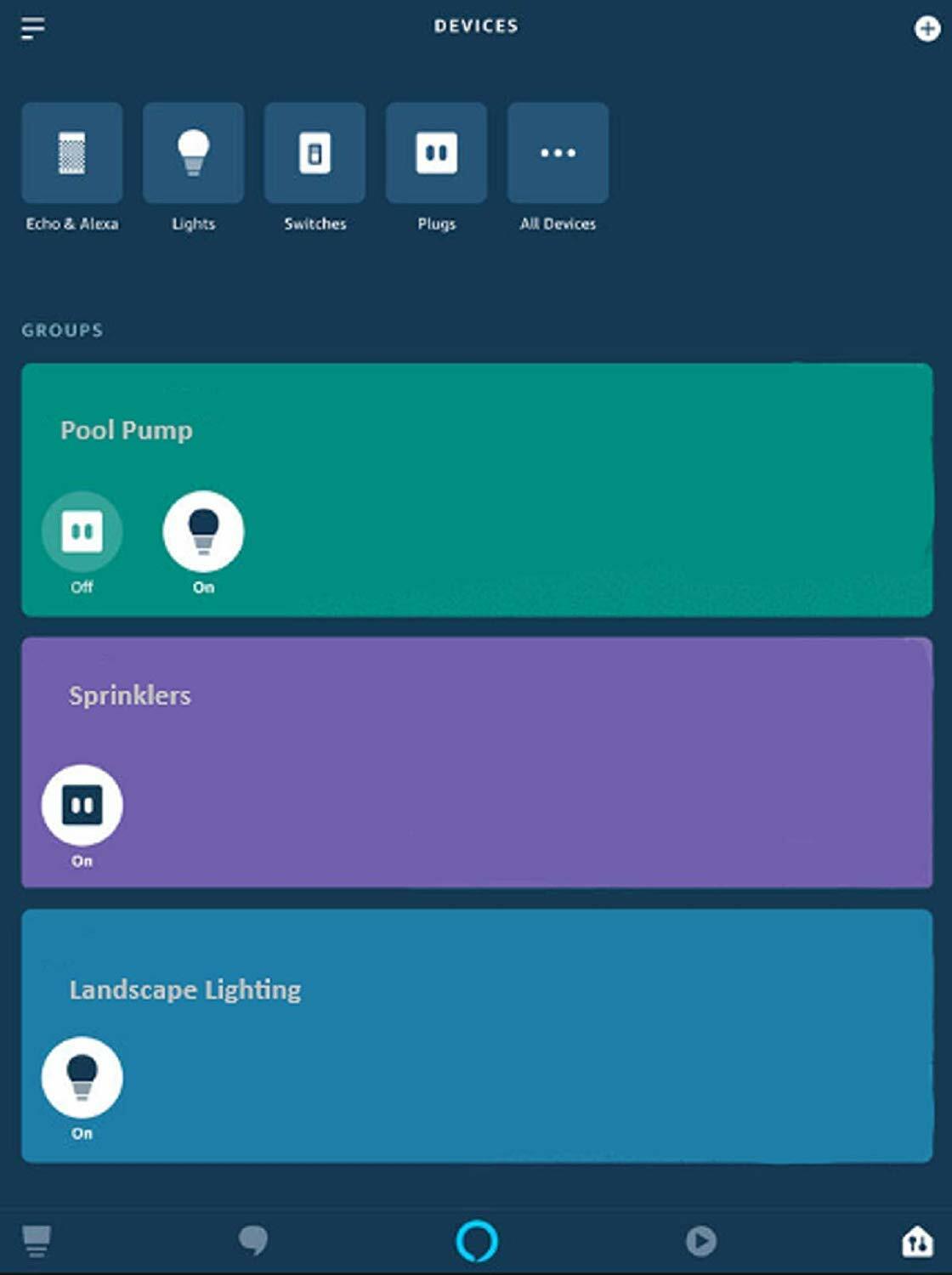 WiFi Pool Control, Pump, Heater, Lights, 4 Ch, Timer, Smartphone Access, Alexa