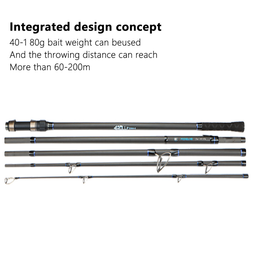 Surf Spinning Rod 12ft 13ft 14ft Saltwater Travel Carbon Pole Carp Offshore CK