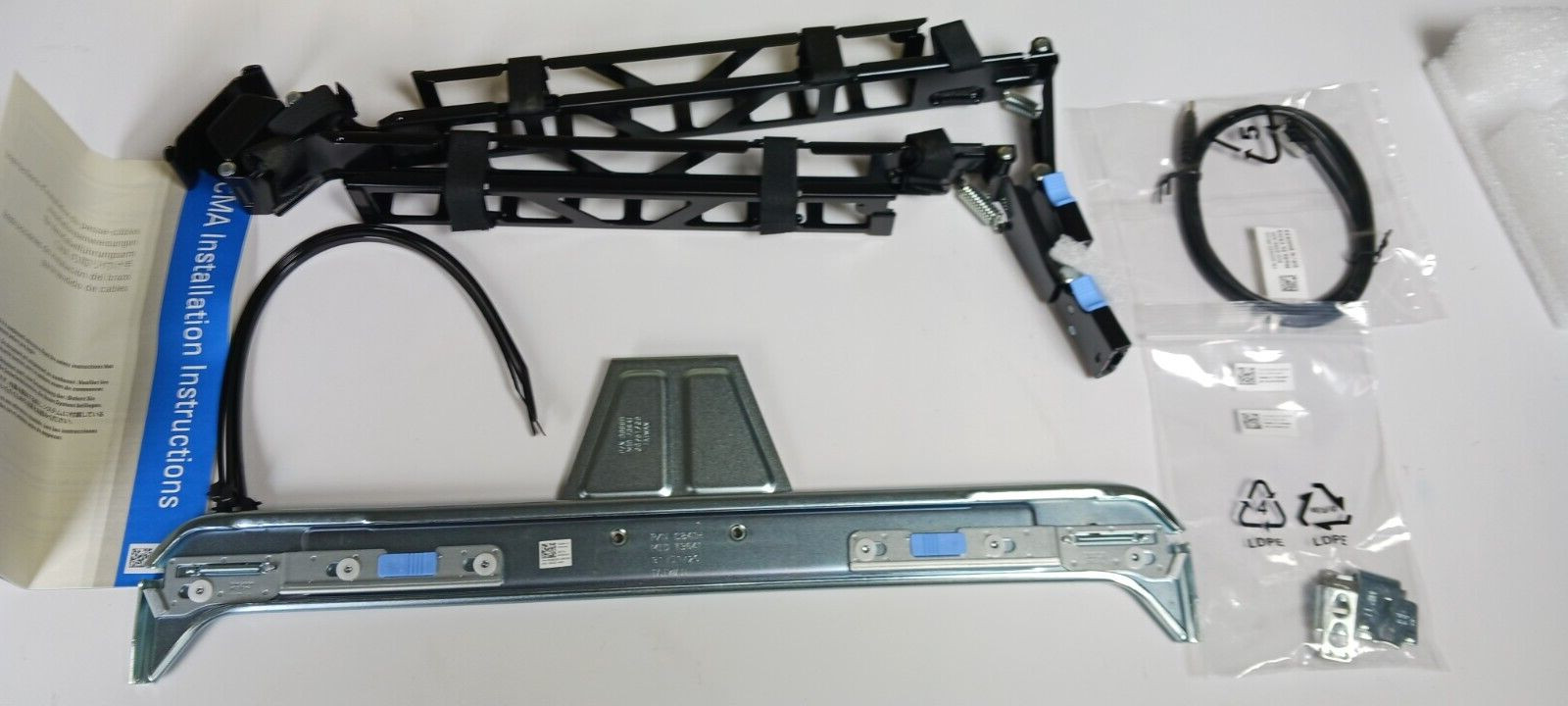 Dell 2J1CF 1U cable management arm R630  R640 R620 R6415 660xs 650xs