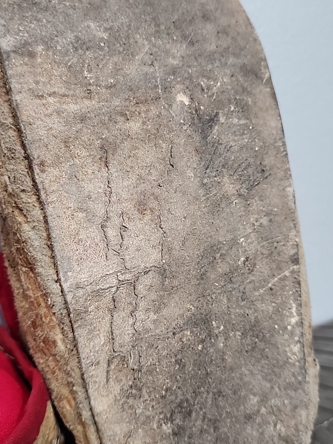 Northern Plains Moccasins with beaded Geometric Pattern Tops C.1890