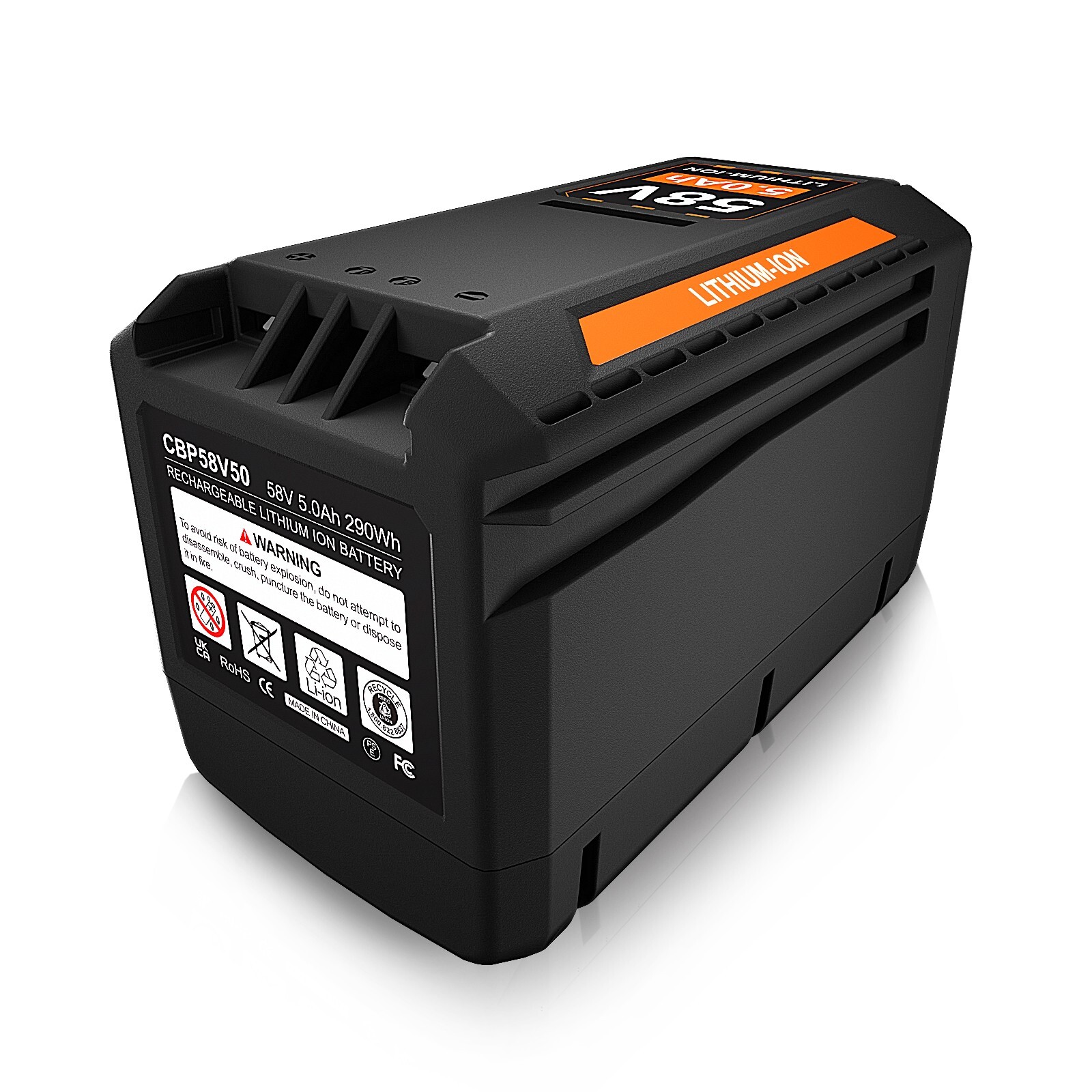 2x for Echo 58V Cordless 5.0Ah Lithium-ion Battery CBP-58V40 CBP-58V2AH CHT-58V