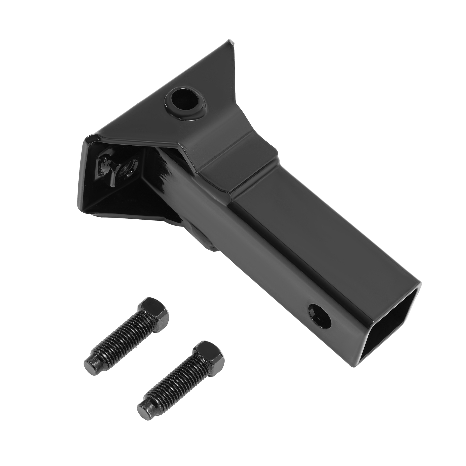 Black Sleeve Hitch Adapter For 3 Point Hitch Sub-Compact Tractor 2" Receiver