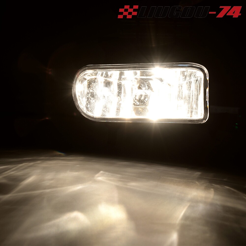 Fit For 00-06 Chevy Silverado Tahoe Suburban Bumper Fog Lights Driving Lamps