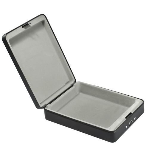 Barska 7 Inch Portable Security Combination Compact Gun Safe in Black, AX11678