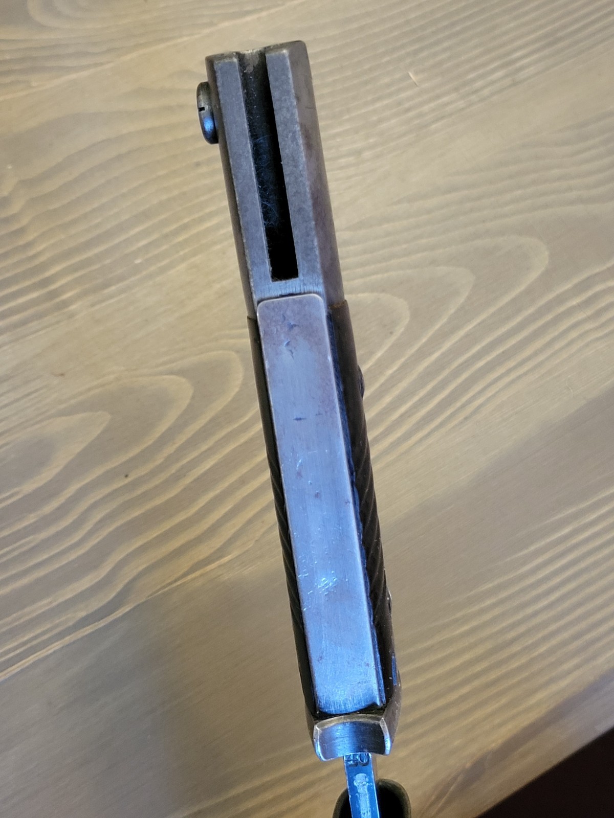 EXCELLENT WWII German K98 Combat Bayonet by WKC Matching Numbers w/Frog!