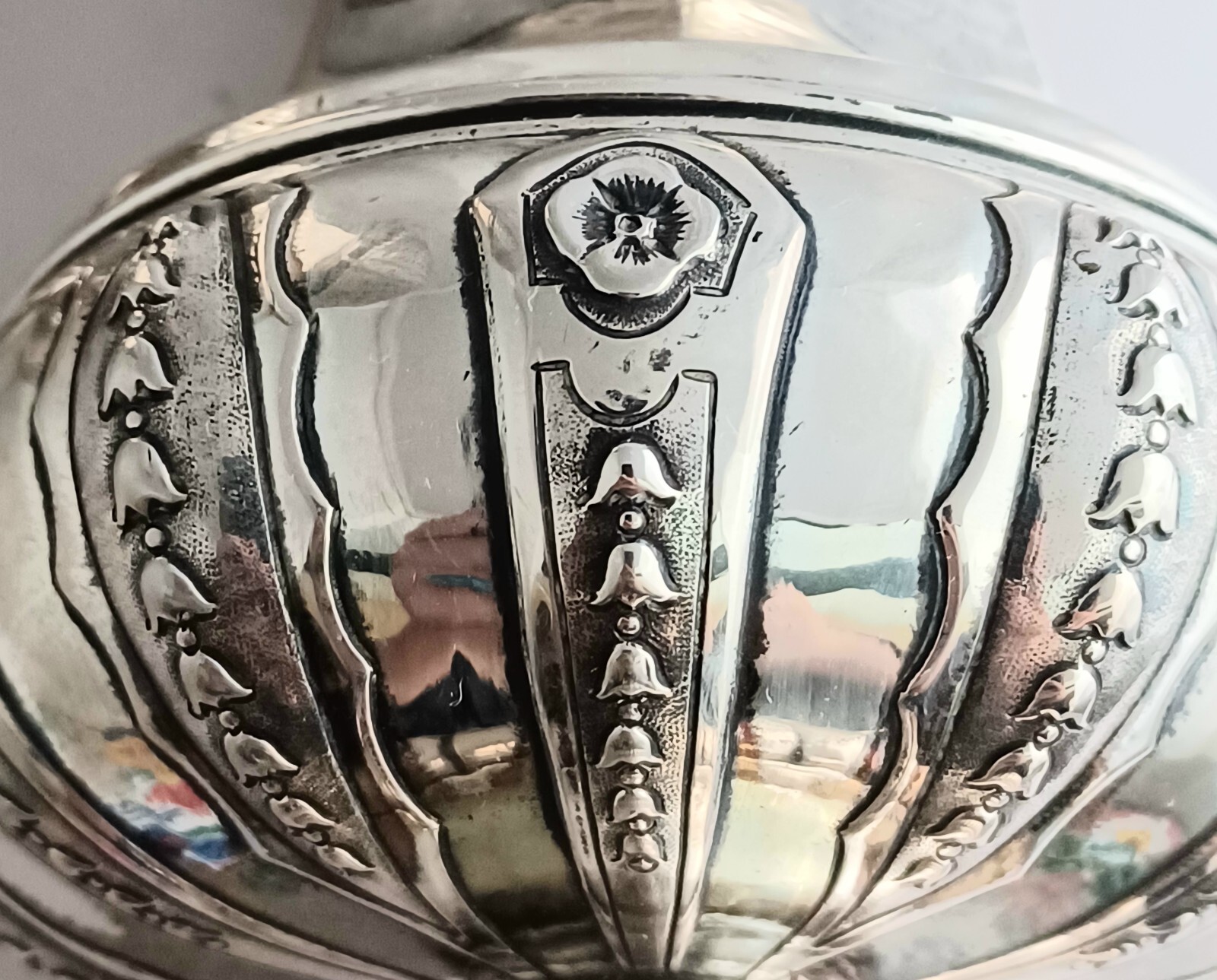 Pair of Hanau? Sterling Great Very Large Casters 10 1/4"