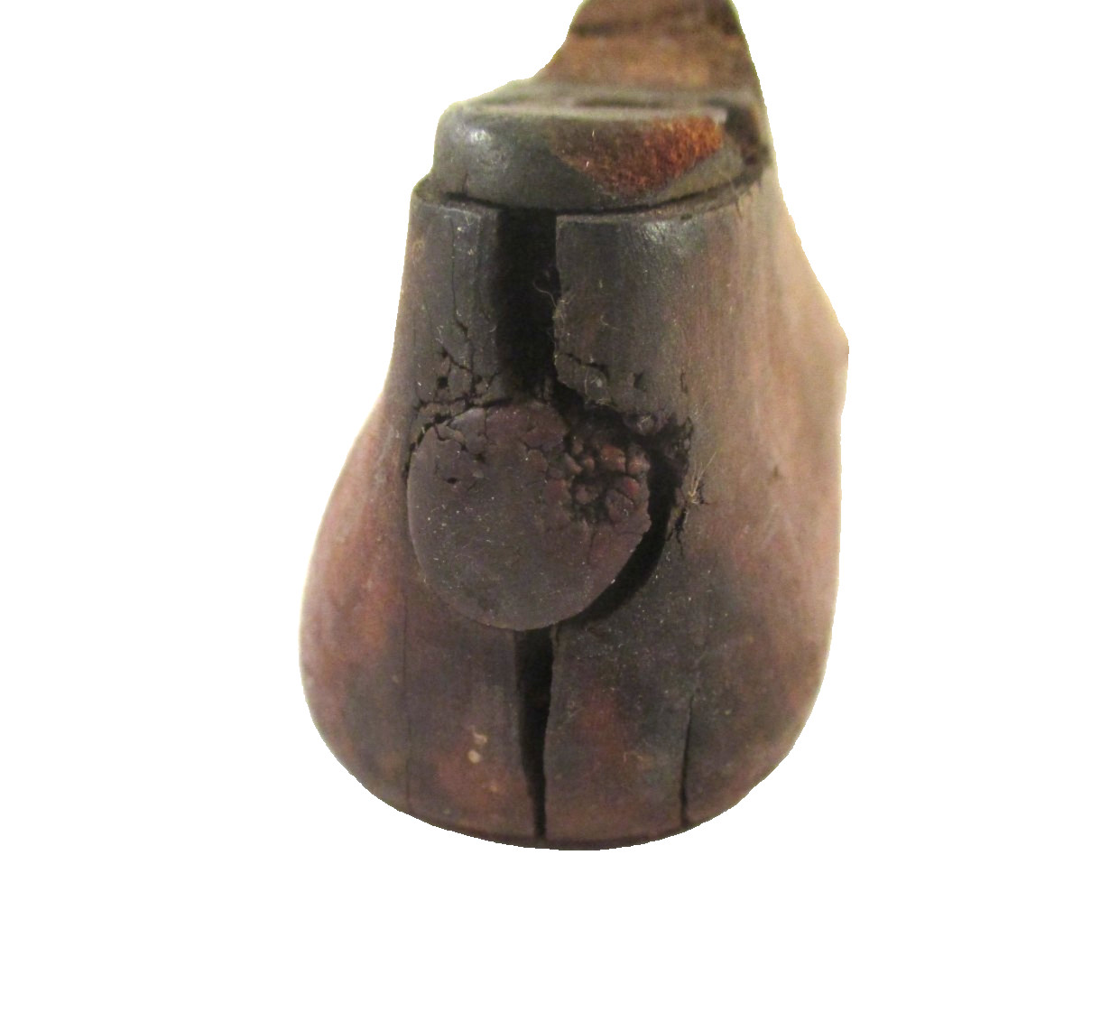 Vintage CHILDREN'S WOODEN COBBLER SHOE MOLD 6-5/8"