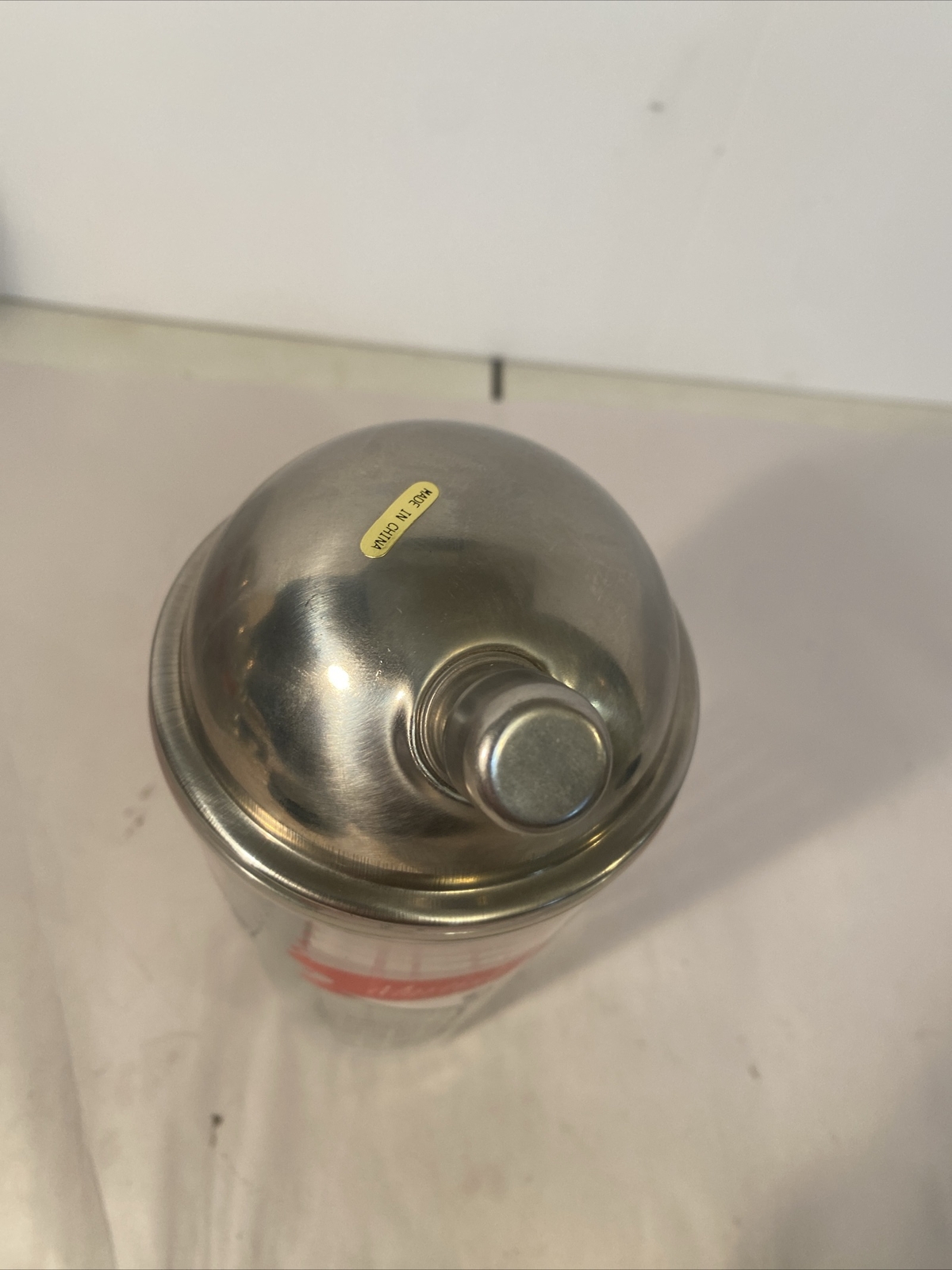 VTG MCM Libbey Barware Coctail Shaker Mixer Recipe Martini Gimlet Negroni Cosmo