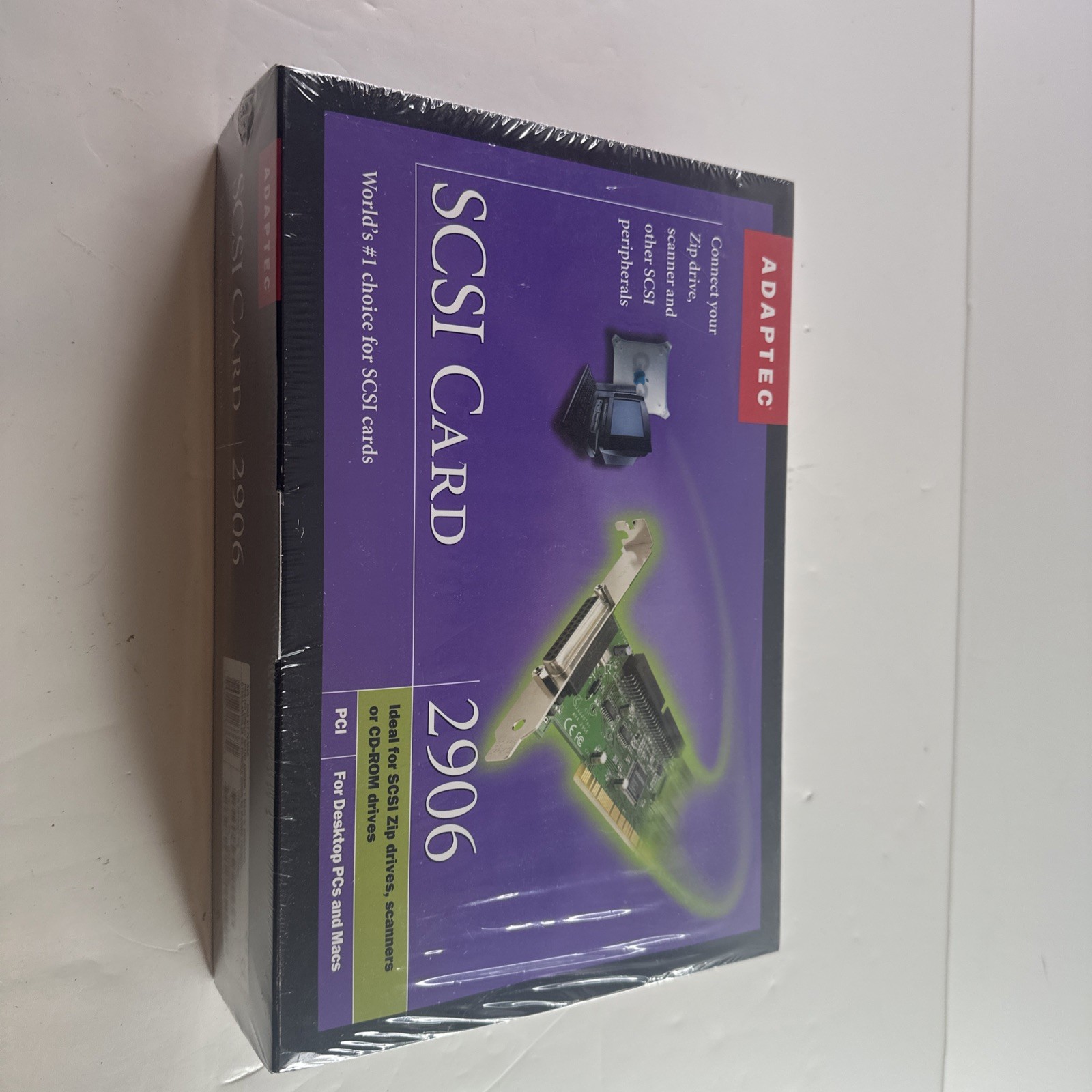 Adaptec SCSI Card 2906 for Mac/PC (NEW SEALED)
