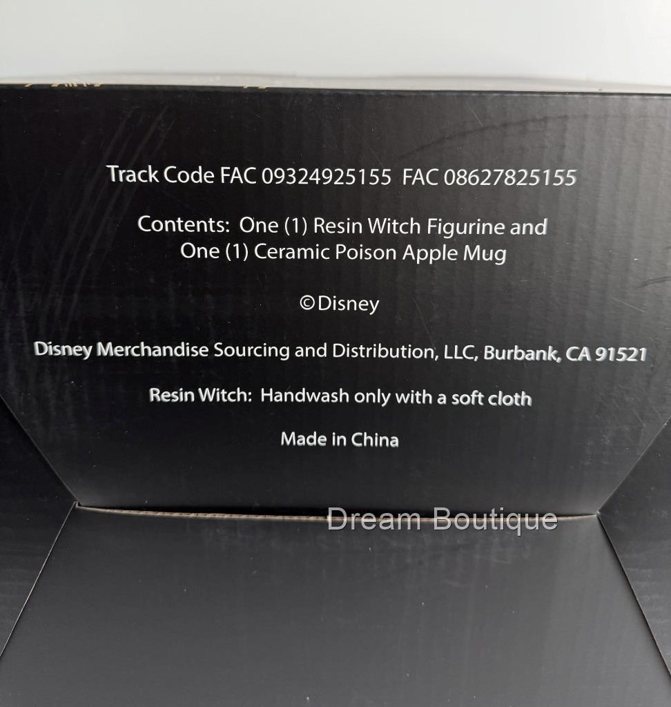Disney Carthay Circle Witch Poison Apple Mug NIB