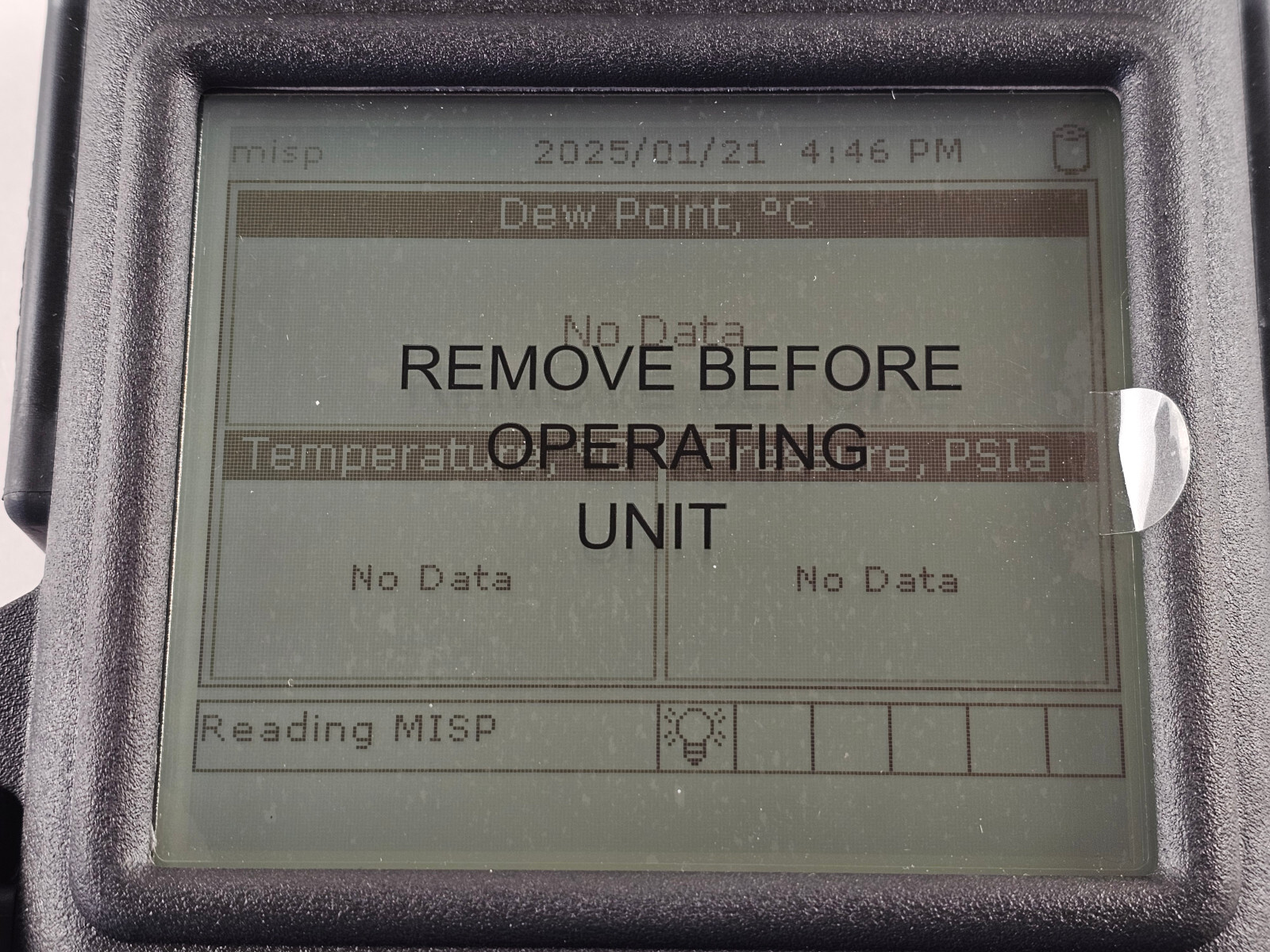 NEW GE Panametrics PM880 Portable Moisture Analyzer/Hygrometer PM880BB