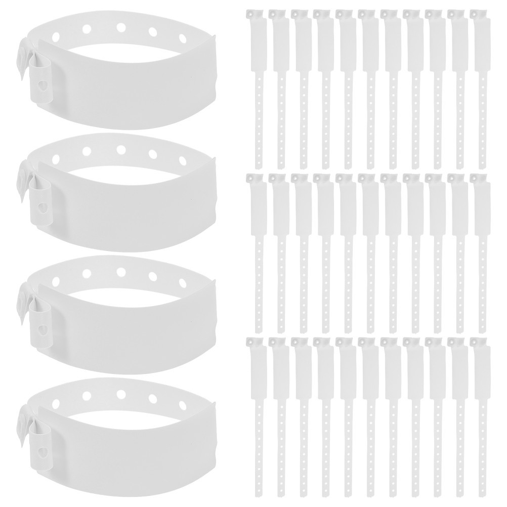 200 Pcs Medical Wristband Id Bracelets for Elderly Hospital Identification