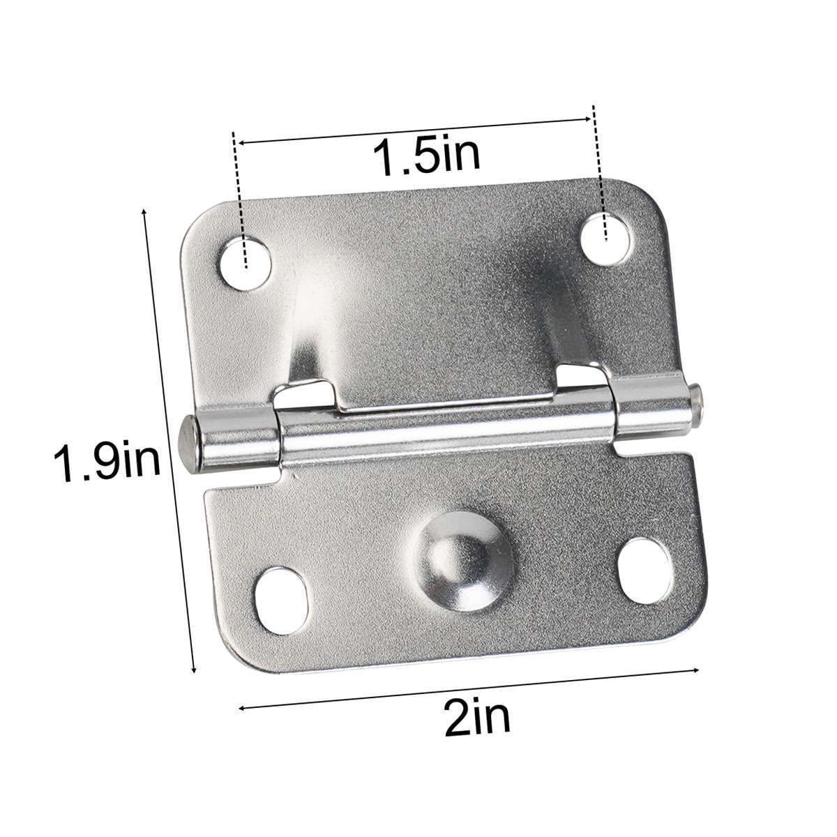 1-4 Pack Replacement Coleman Cooler Hinges For Cooler Stainless Steel Hinge Part