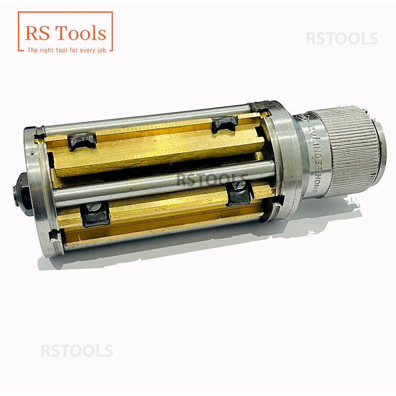 Cylinder Engine Hone Kit 2-1/2" To 5-1/2" Honing Machine + 4 Grit Stones RSTOOLS