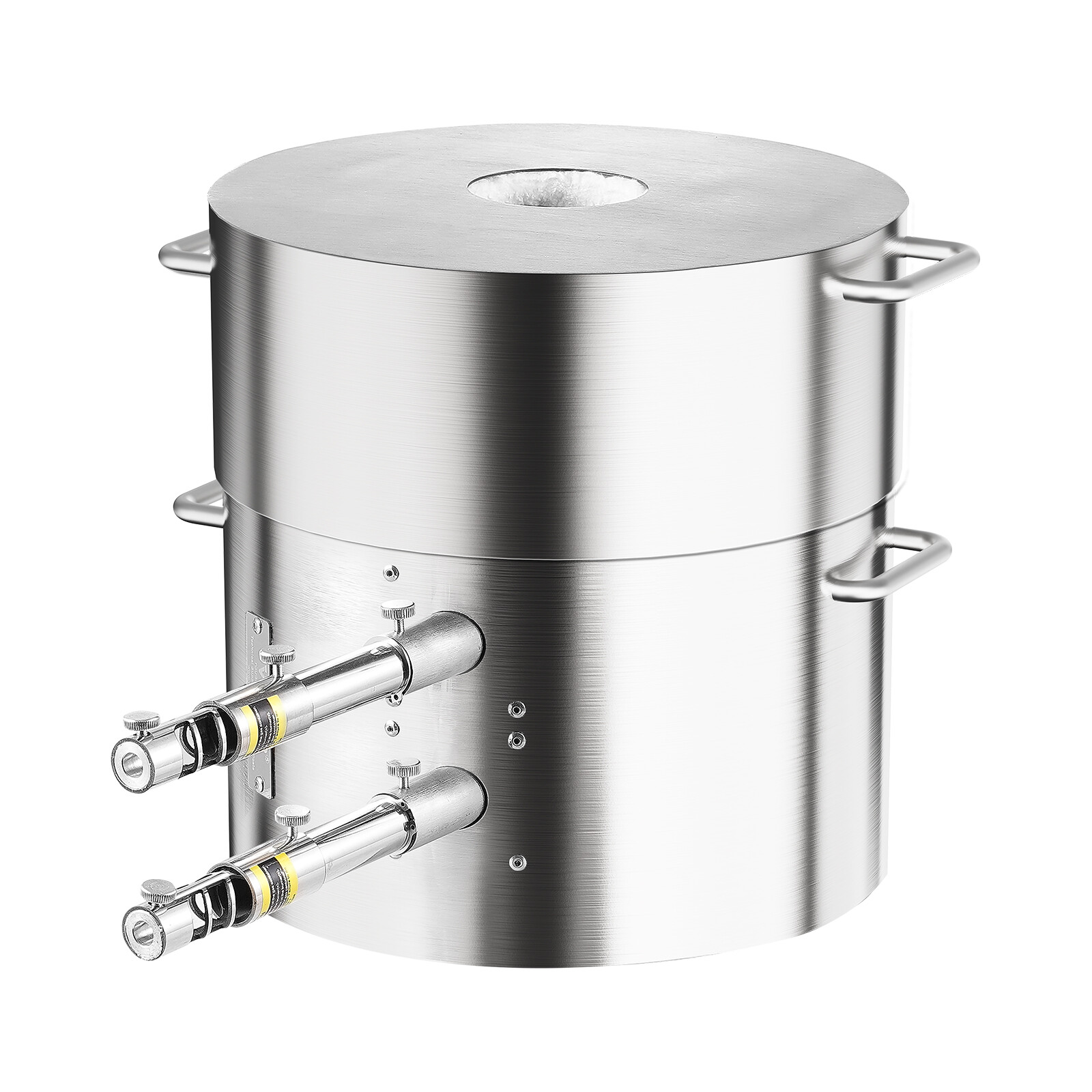 VEVOR Propane Melting Furnace Kit 16KG/35lbs Dual Burner with Crucibles Tongs