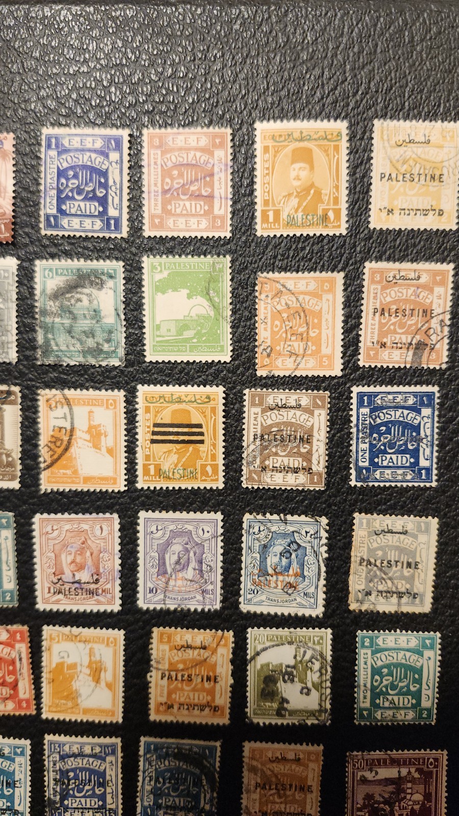 Palestine EEF Overprint / Others 43 Mint Stamps Lot