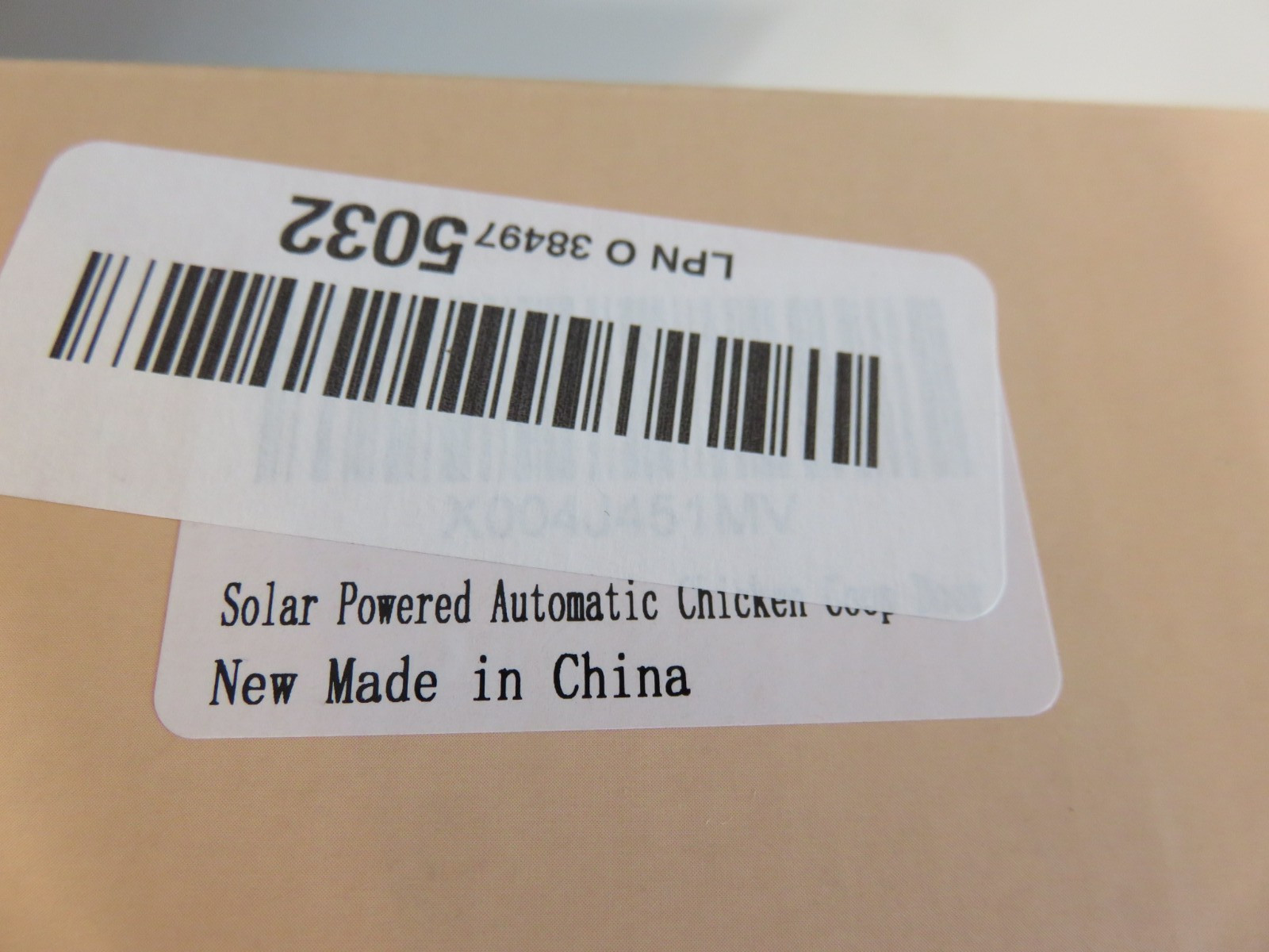 Automatic Chicken Coop Door Waterproof Solar Powered New