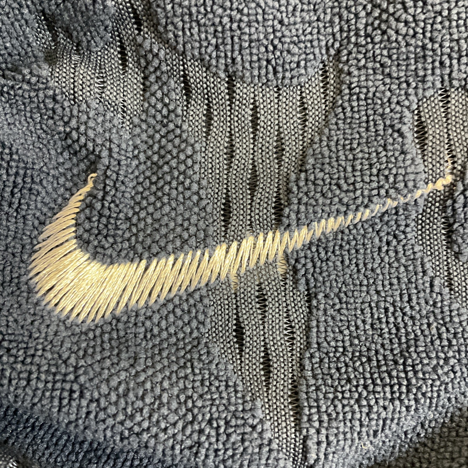 Nike N.100.1619.456 Unisex DRI-FIT 100% Polyester Cooling Towel White Navy OSFA