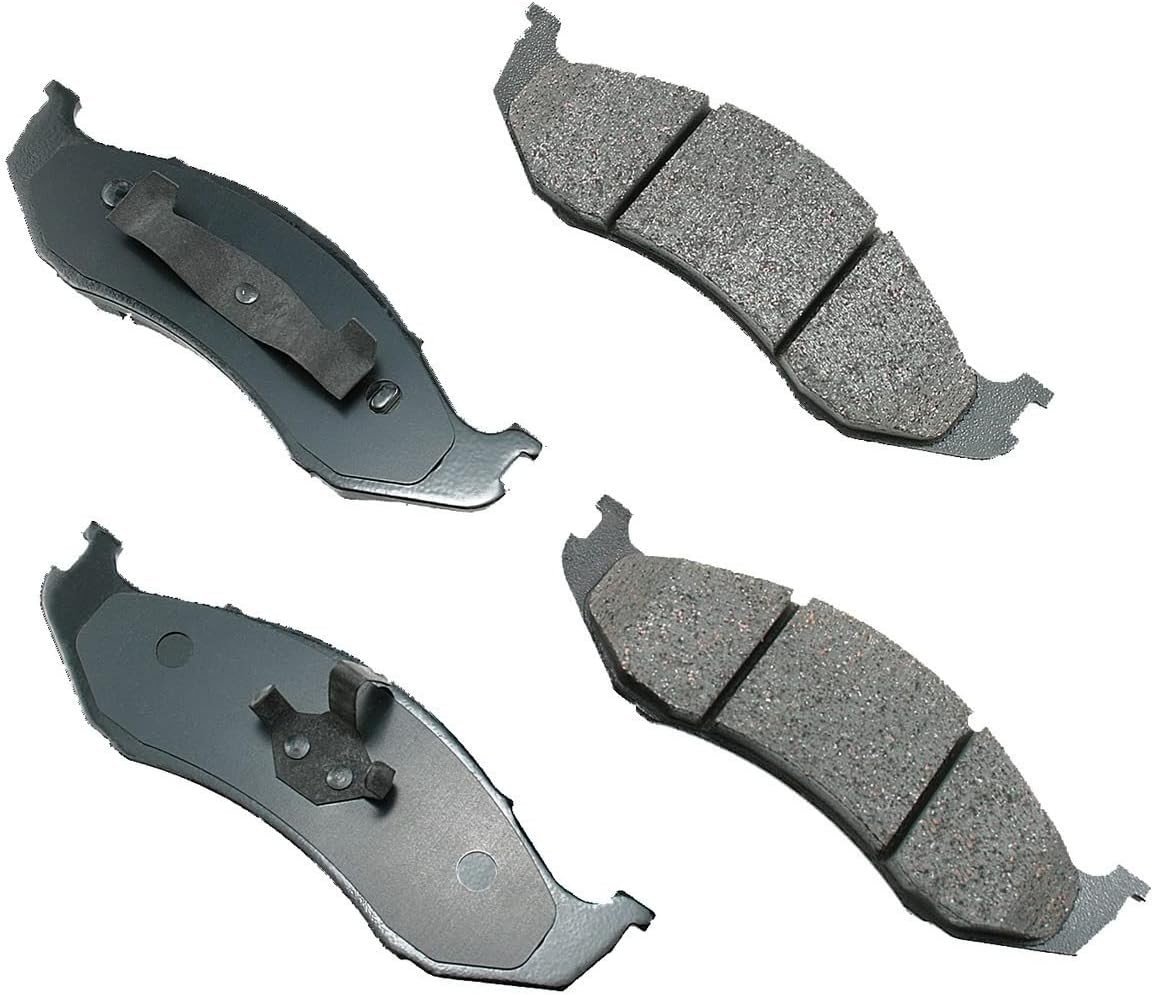 Front Disc Brake Pad Set AKEBONO ACT712 for Jeep Wrangler, Cherokee