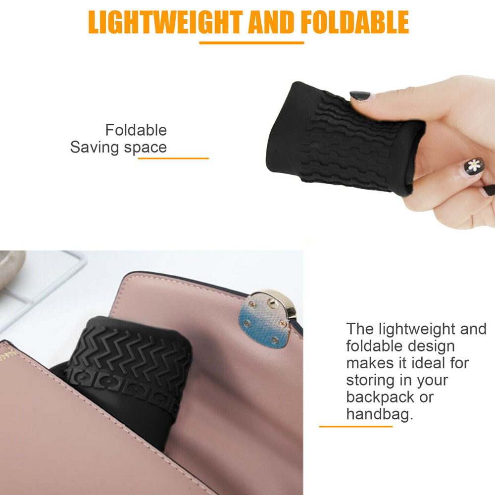 Reusable Anti-slip Rain Shoe Covers Overshoes Waterproof Cover Protector