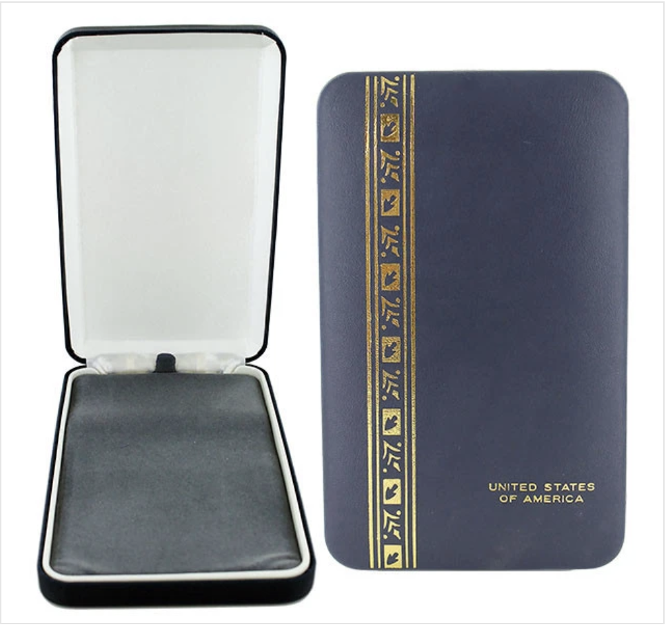 GENUINE U.S. RIBBON MEDAL PRESENTATION CASE - LARGE