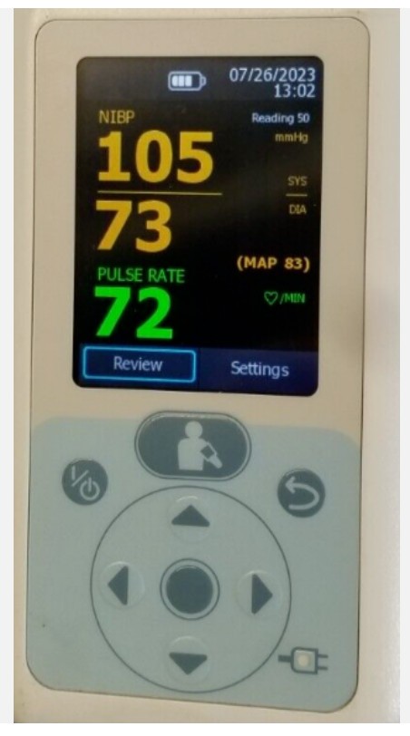 Welch Allyn ProBP 3400 Digital Blood Pressure Device w/ Reusable Adult Cuff