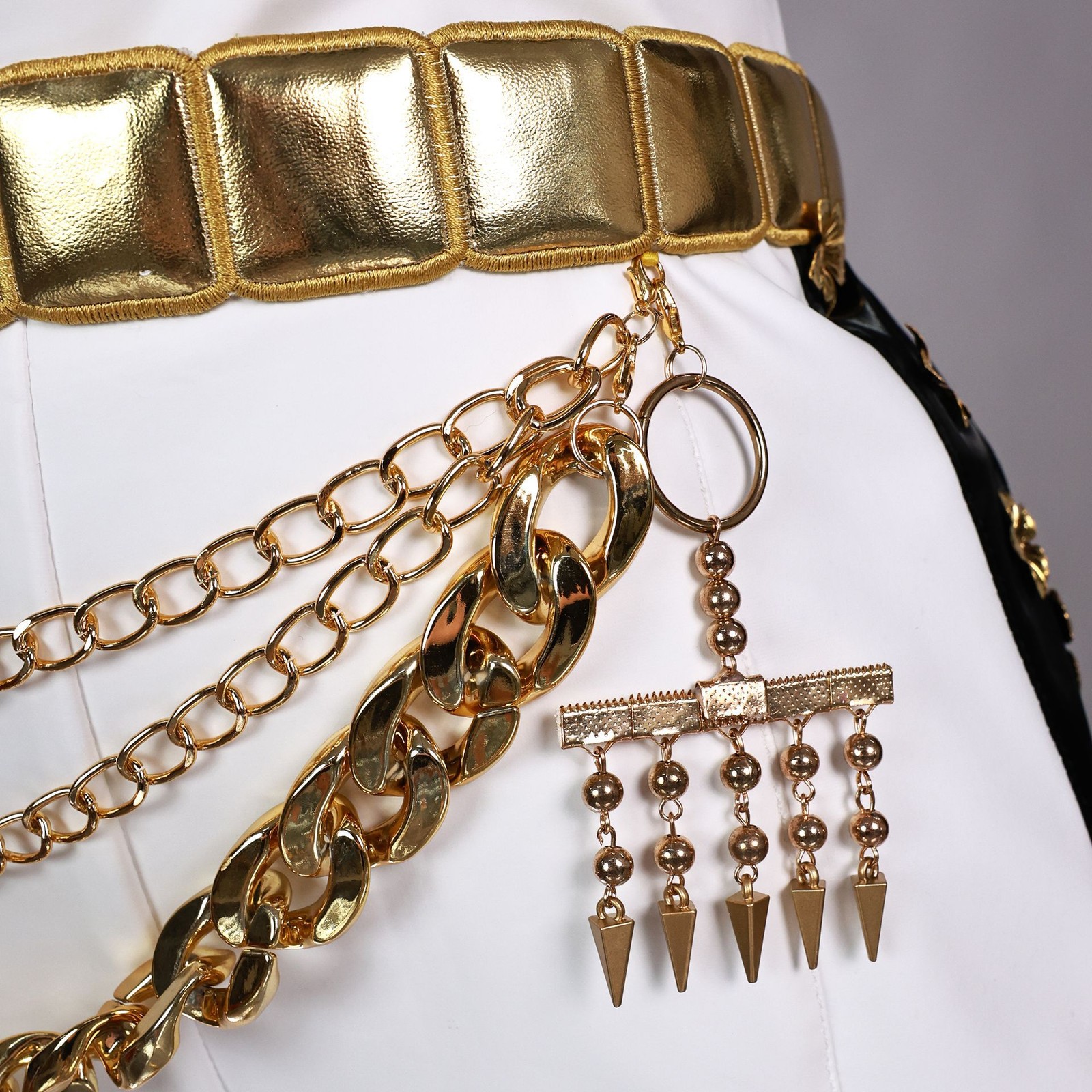 Kids Mira Rumi Zoey Stage Cosplay Girls Group Idol Black Costume Full Set