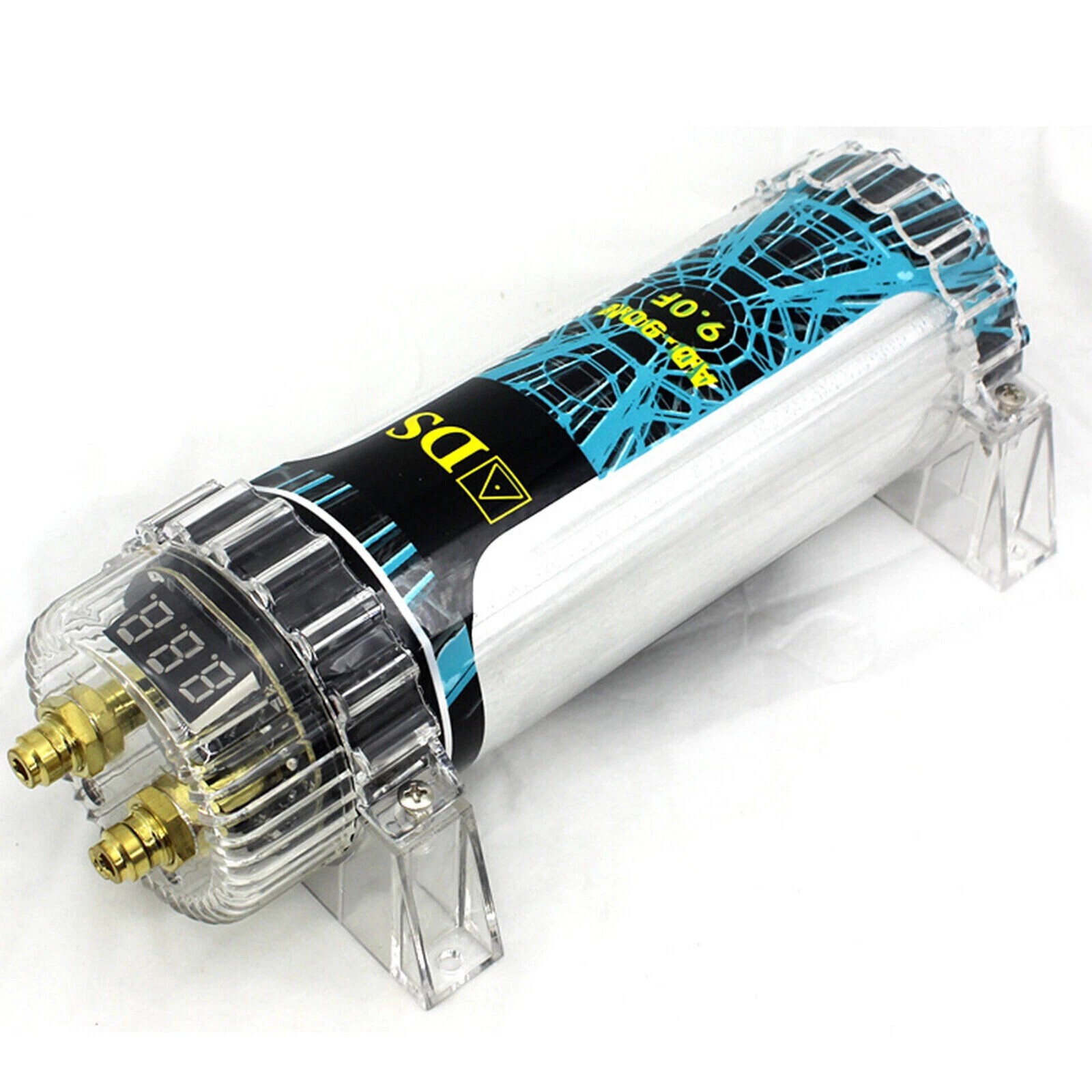 9.0 Farad Digital Capacitor,Car Audio Capacitor-10000W Peak,Protection for Amp