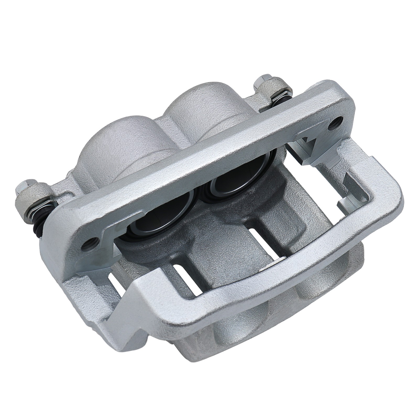 2PCS Front Brake Calipers w/Brackets For 2005-2012 Ford F-250 F-350 Super Duty