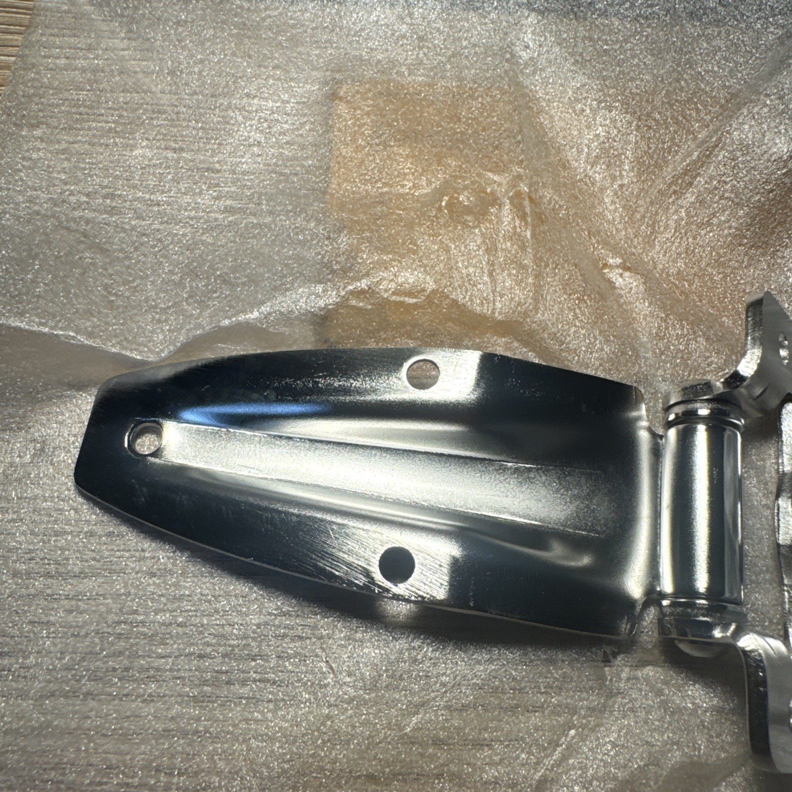 Chrome Smoker Hinge Walk in Refrigerator Cooler BBQ Pit Flush Trailer Parts bolt