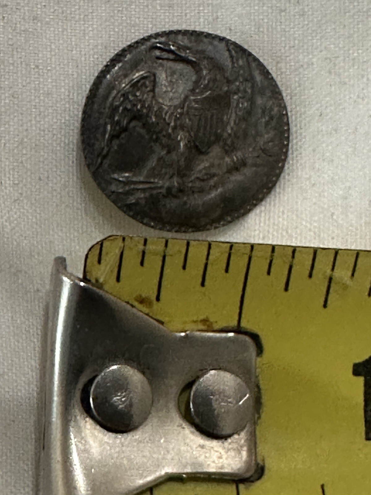 Authentic Civil War Lapel Pin. Silver, & Possibly Earlier!