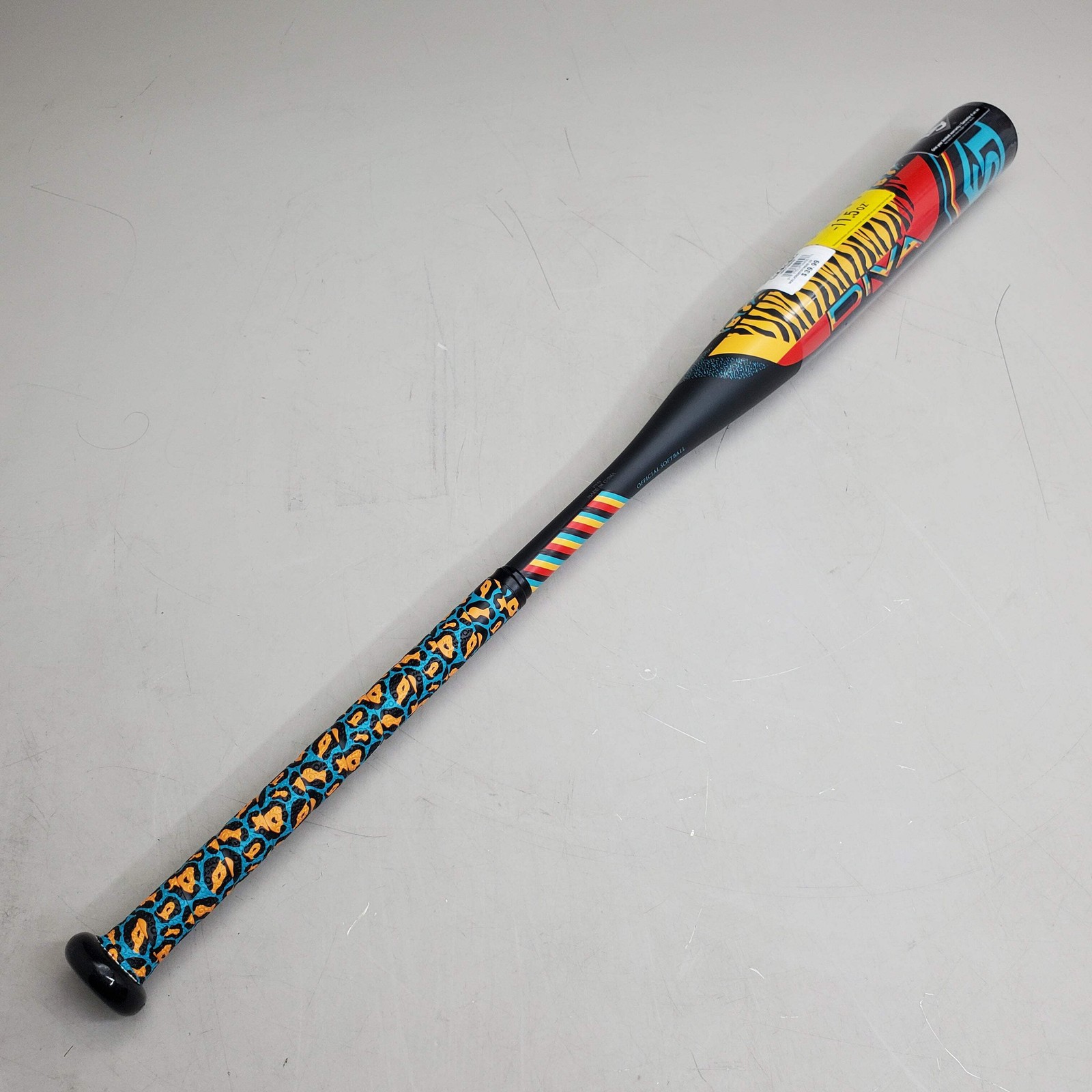 LOUISVILLE SLUGGER Diva Fastpitch Softball Bat 30IN/18.5OZ Black/Multi WBL255201