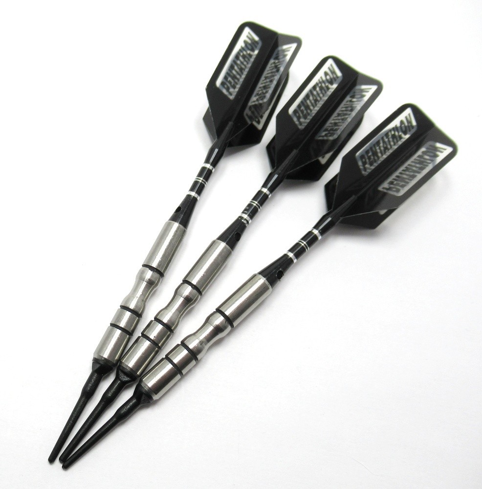 Predator SCP 16g Soft Tip Darts - 80% Tungsten + Bonus MACH III Darts + Tracking
