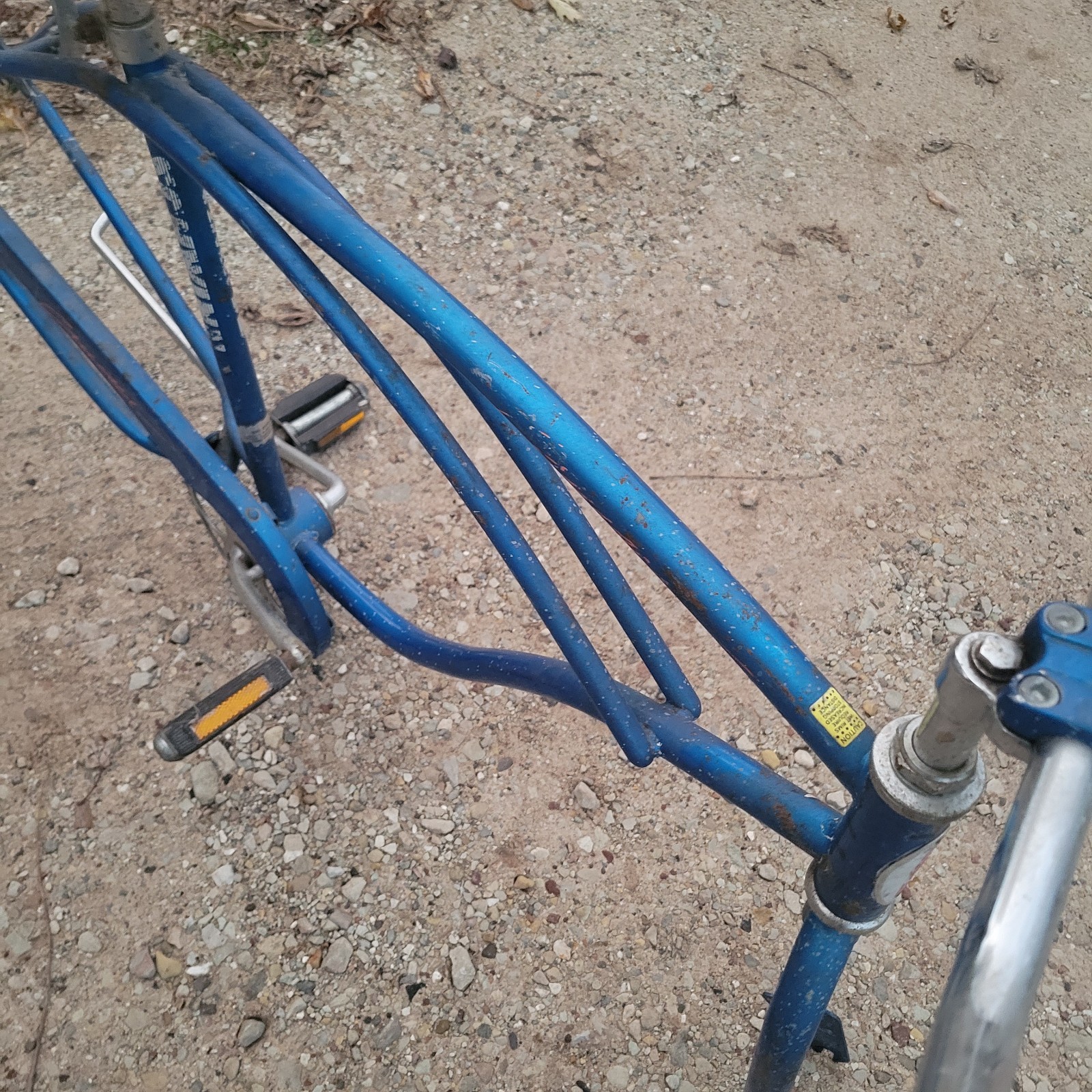 1980'S Schwinn Cruiser Hungarian Made Klunker 26" Balloon Tire S2 Frame Parts