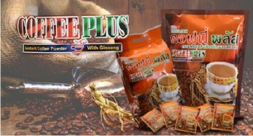 ZHULIAN COFFEE PLUS Instant Ginseng Extract Herb 2 bags x 40 Sachets - total of