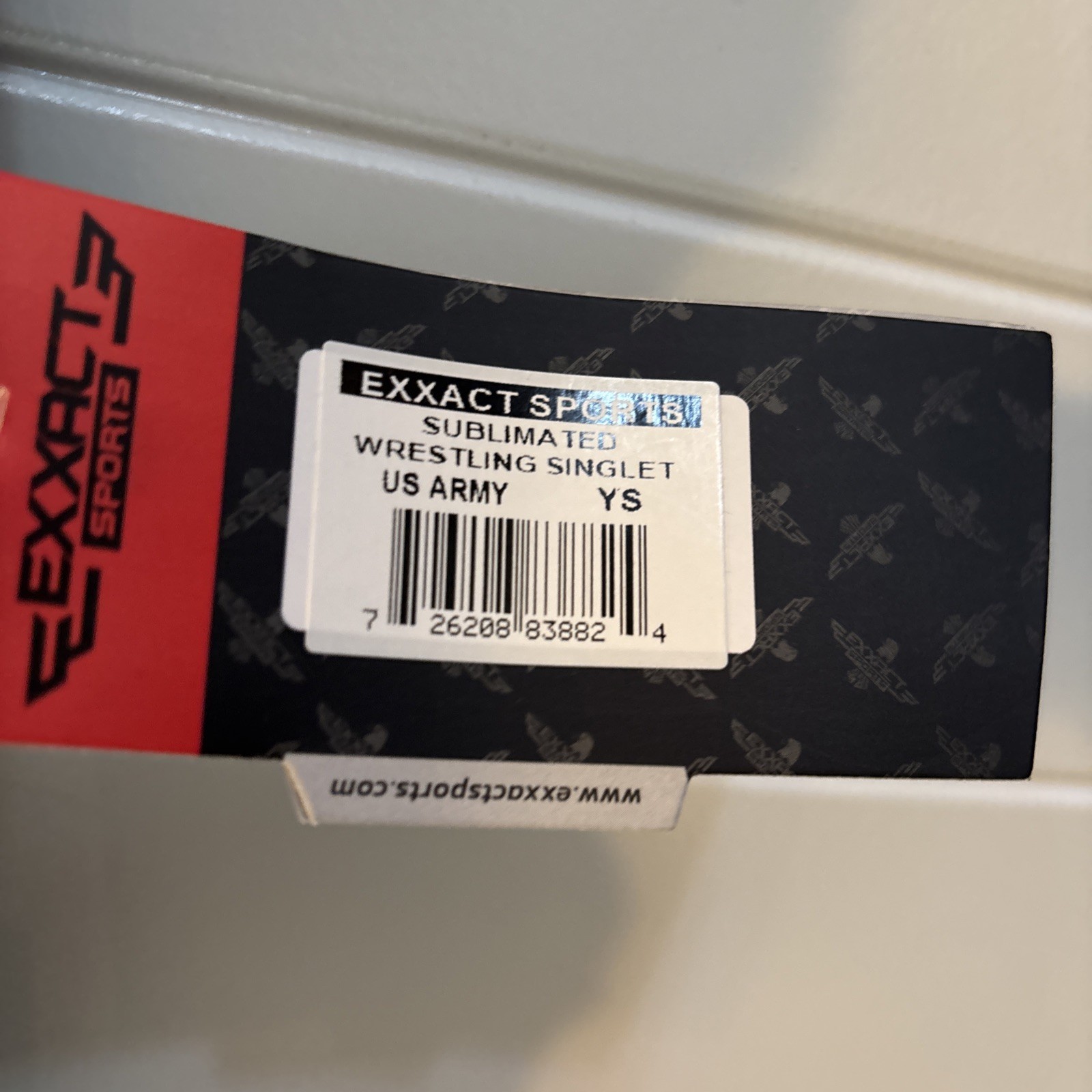 Exxact Sports Sublimated Wrestling Singlet US Army Youth Small