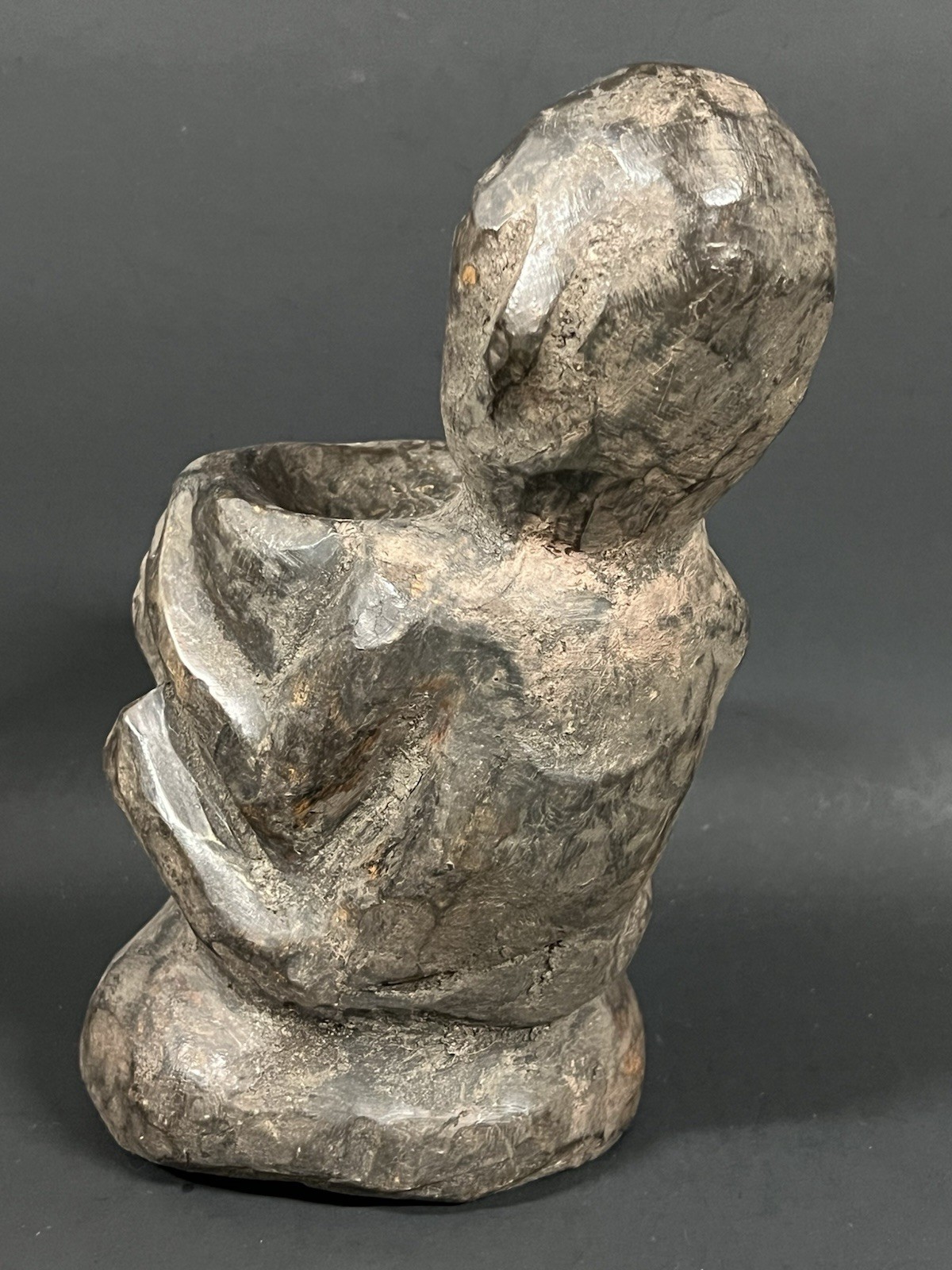 Ifugao Authentic Antique Seated Bulul Statue Circa 1900 Luzon Philippines