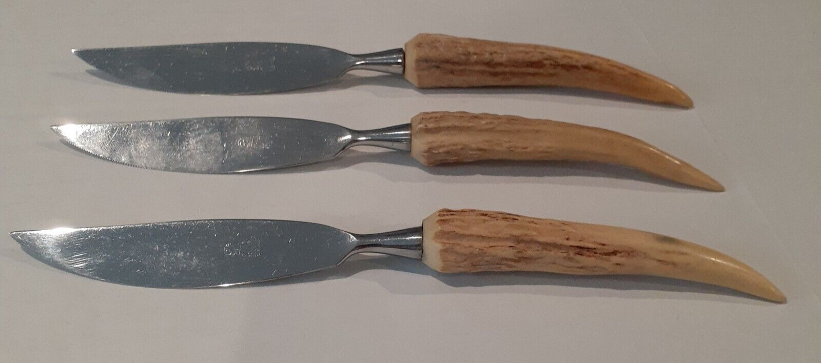 Set of 3 Othello Solingen Stag Rostfrei Flatware Germany