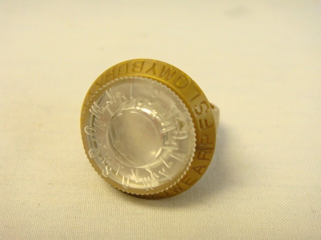 PF FLYERS Premium Jonny Quest Secret Compartment Decoder Ring Card & Banners