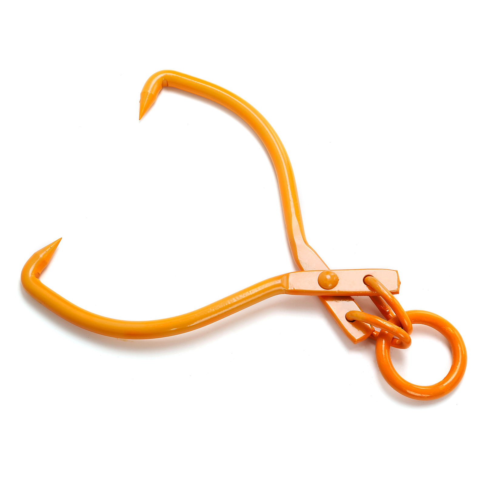 16" inch Timber Log Grab Skidding Tongs Wood Handle Claw Hook Log Lifter Lifting